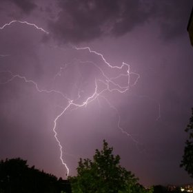 Lightning in Germany