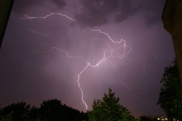 Lightning in Germany