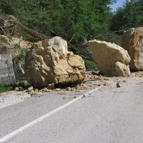 Rock fall
