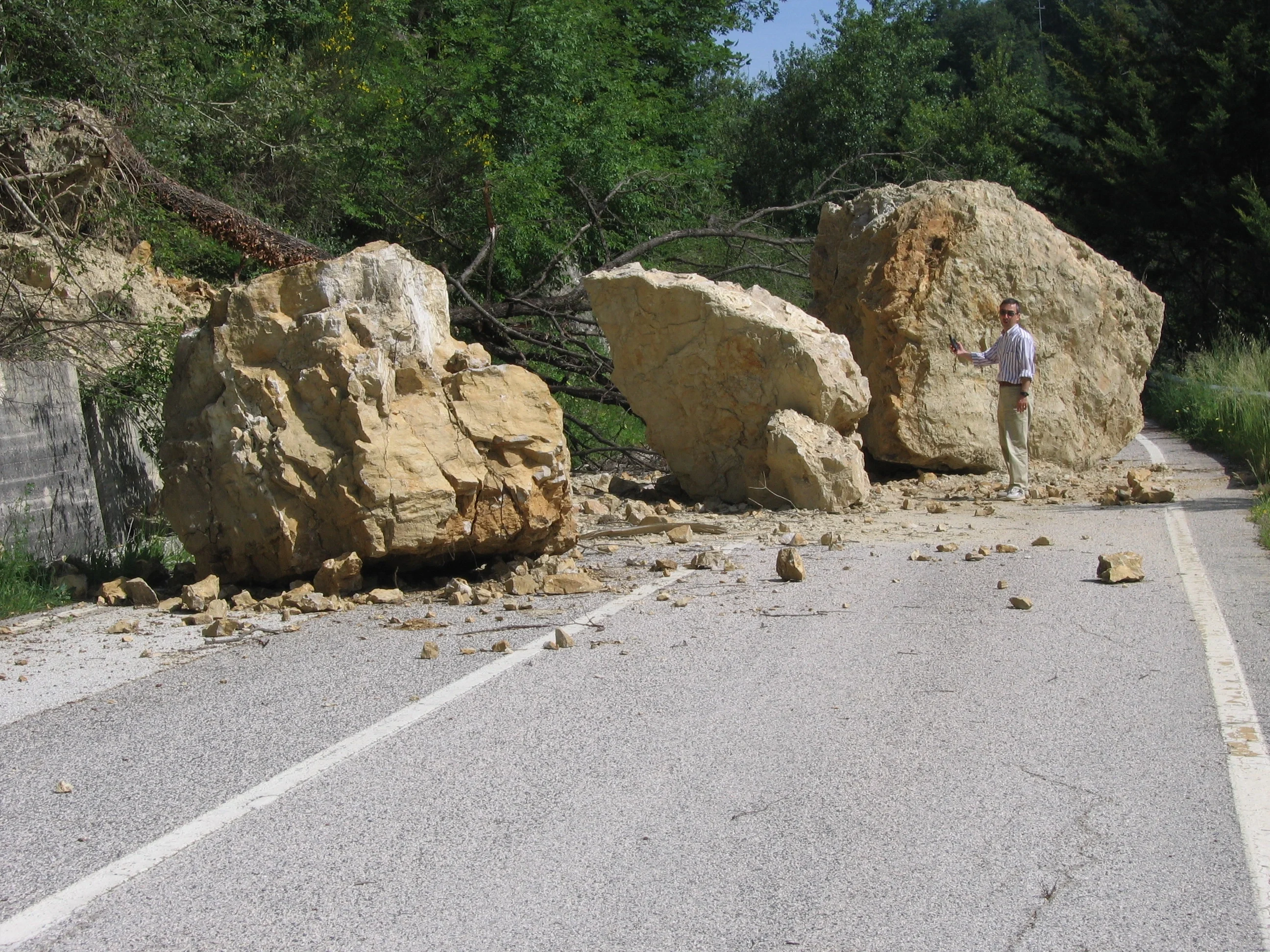 Rock fall