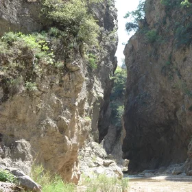 Slot-gorge of Xerias River
