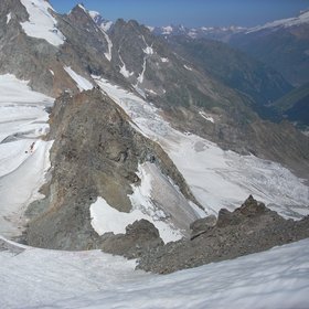 Glacier on Mount Elbrus