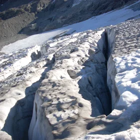 Cracks on the ice