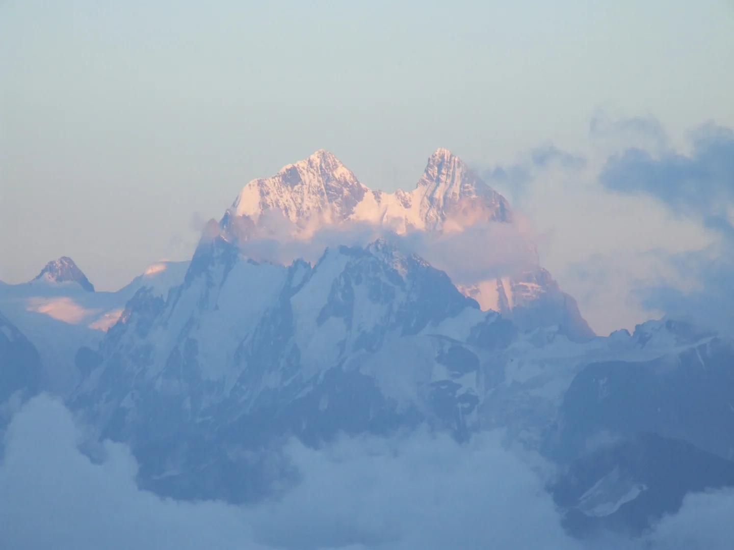Mount Elbrus peaks