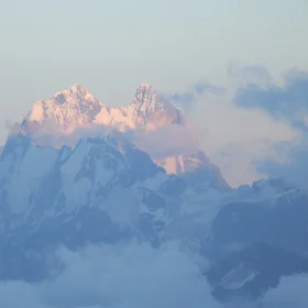 Mount Elbrus peaks