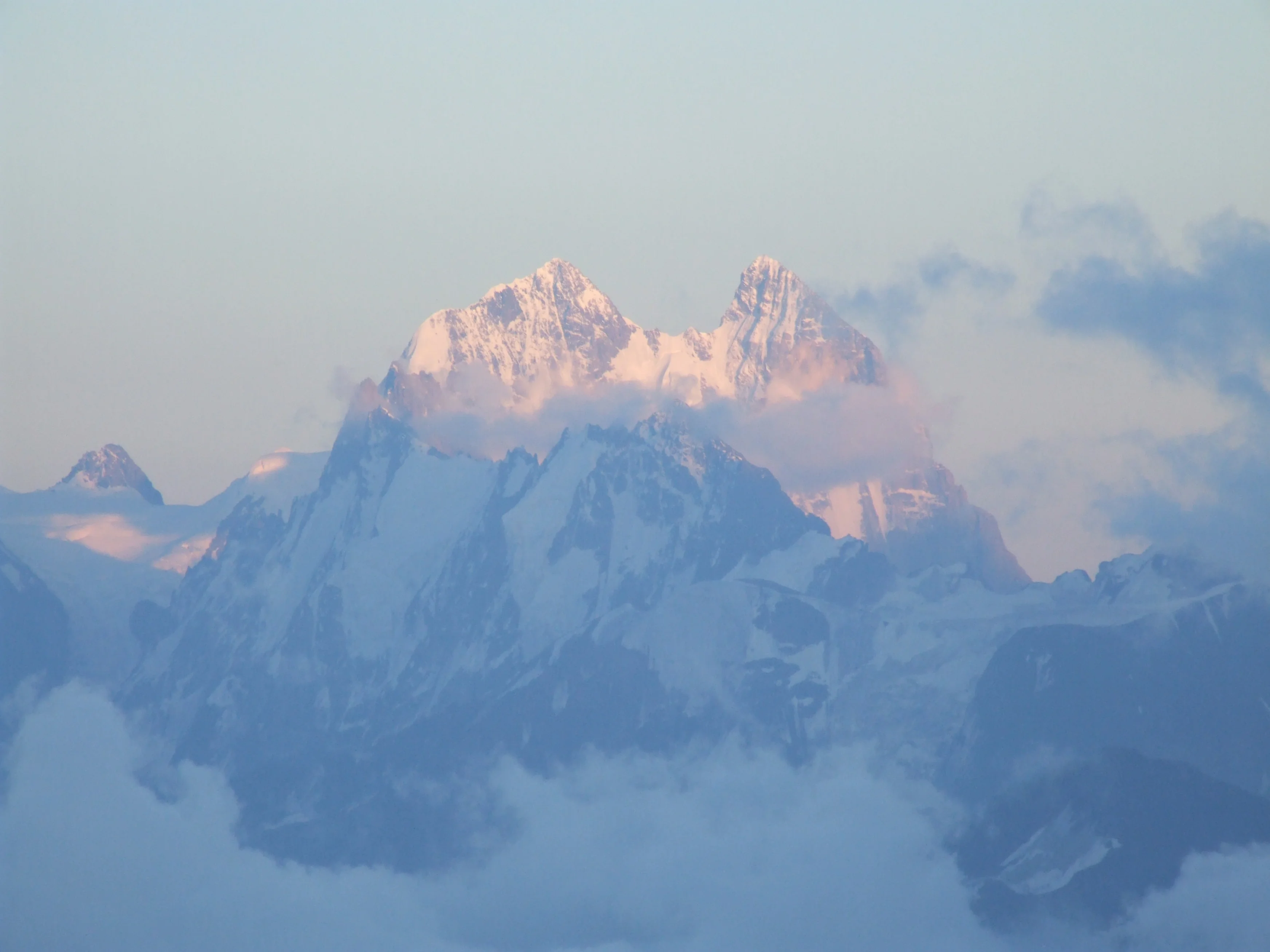 Mount Elbrus peaks
