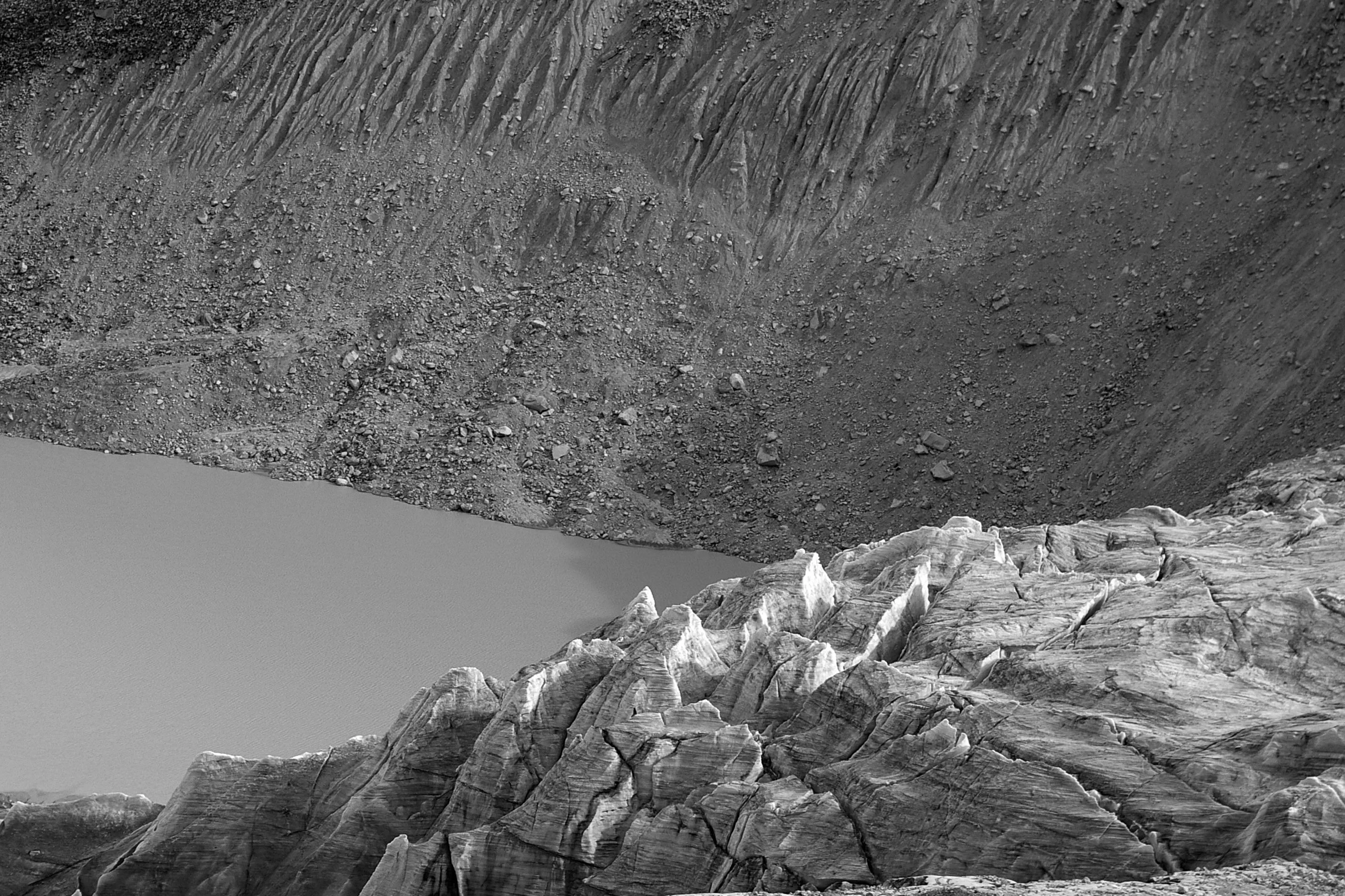 Mouth of the Zongo Glacier