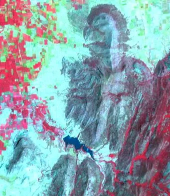 Garuda from Space
