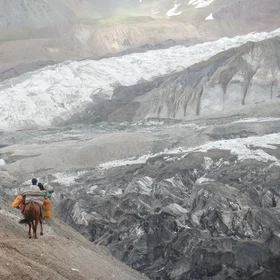 Mountain glacier