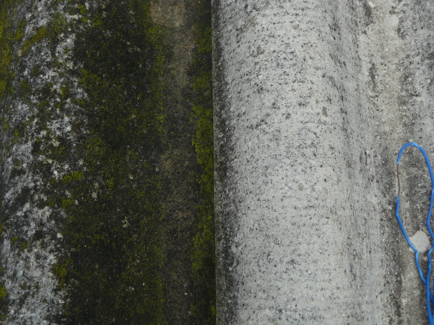 Asbest roof