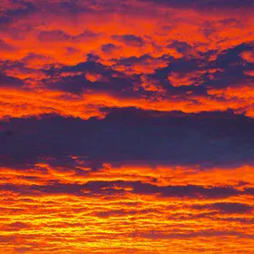 Red sky
