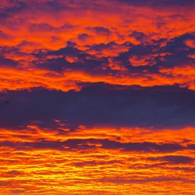 Red sky