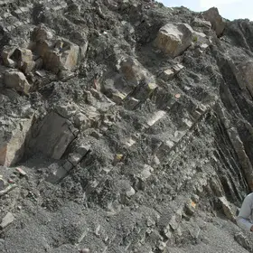 Chevron Fold,Nikshahr,Makran zone,Iran