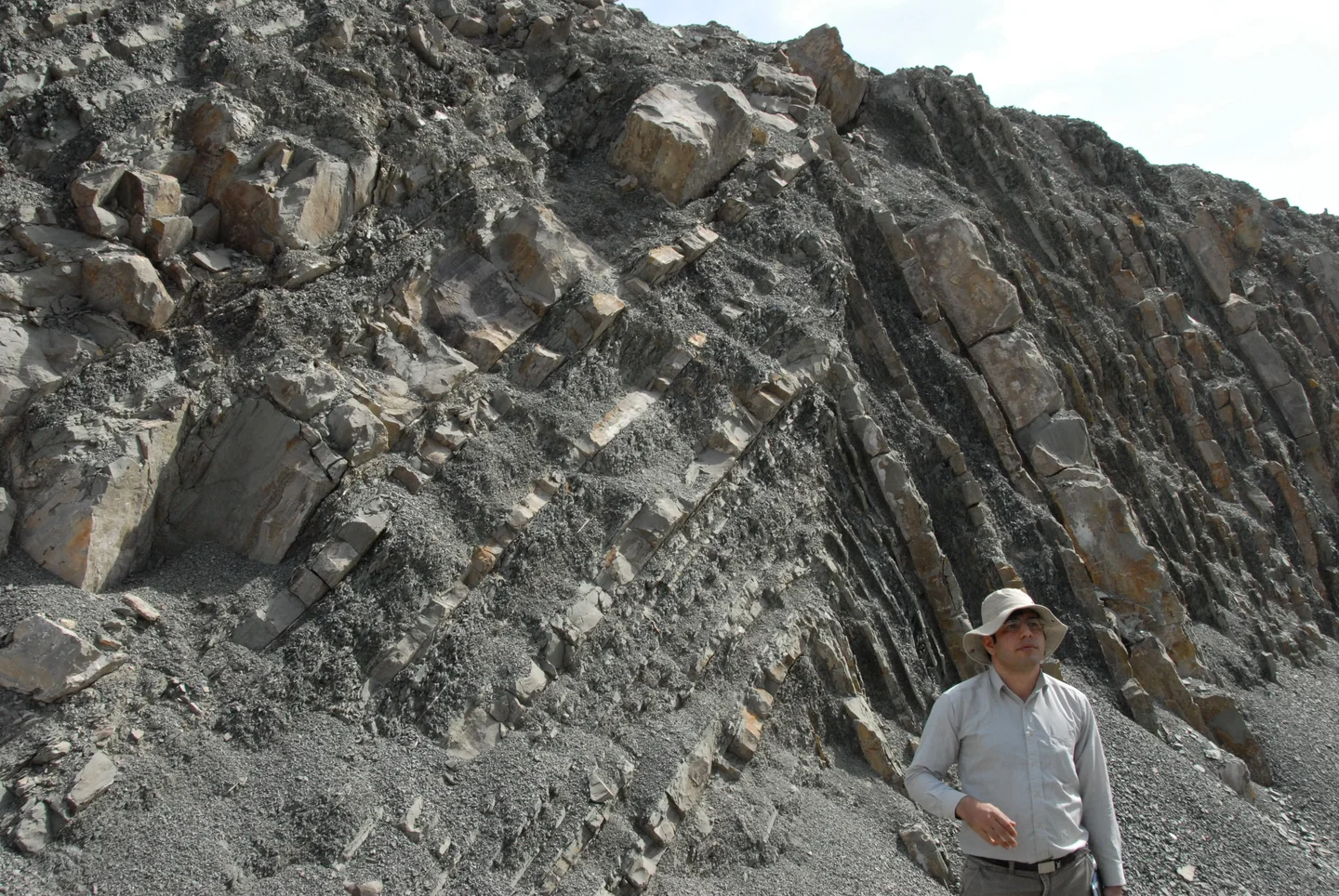 Chevron Fold,Nikshahr,Makran zone,Iran