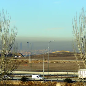 Temperature inversion over Madrid