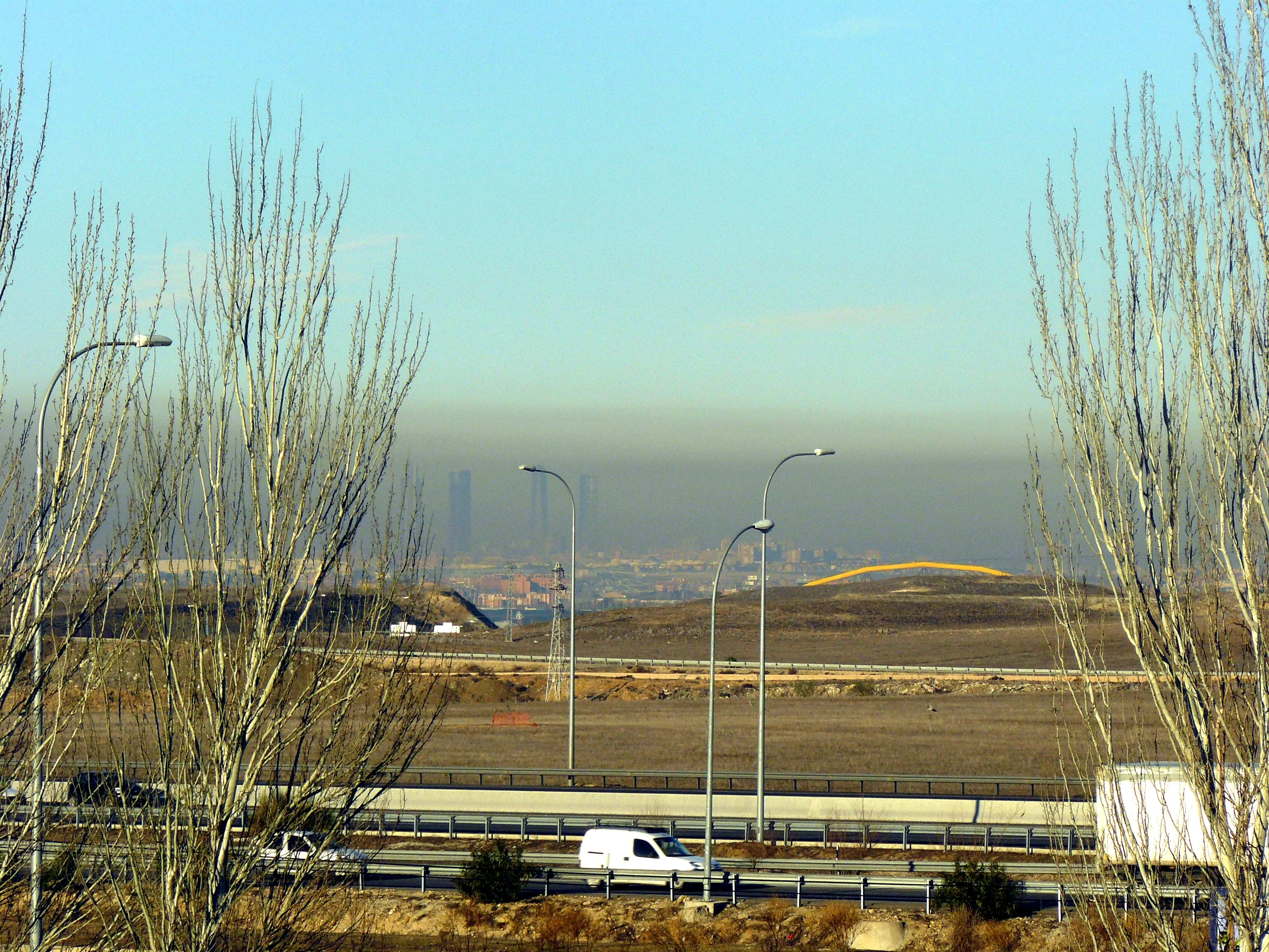 Temperature inversion over Madrid