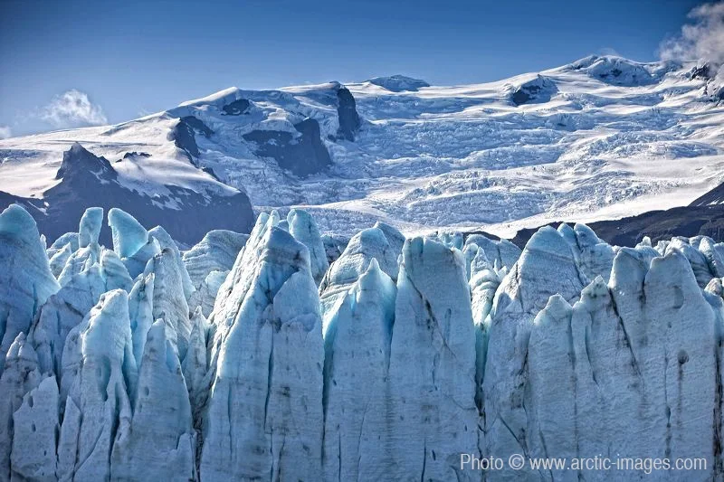 Fjallsarlon, Vatnajokull Ice Cap, Iceland