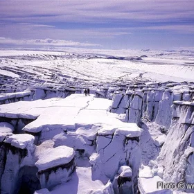 Skaftarjokull Glacier surges, Vatnajokull Ice Cap, Iceland