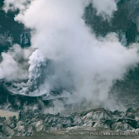 Eruption of Grimsvotn, Vatnajokull Ice Cap, Iceland