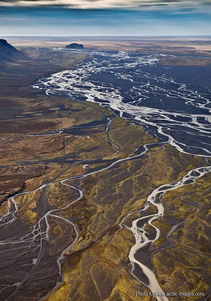 Markarfljotsaurar outwash plain, Southcoast, Iceland