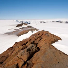 Grimsvotn volcano, Vatnajokull Ice Cap, Iceland