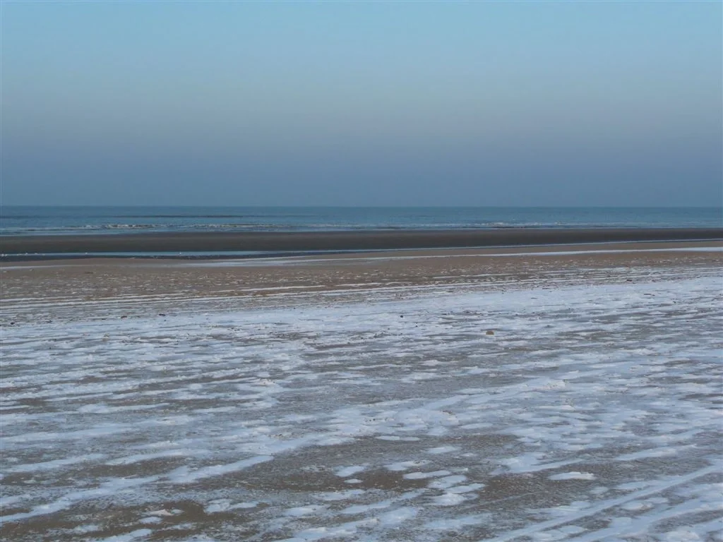 Snow on the Beach