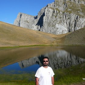 Alpine Lake of the Pindos Mountain Range