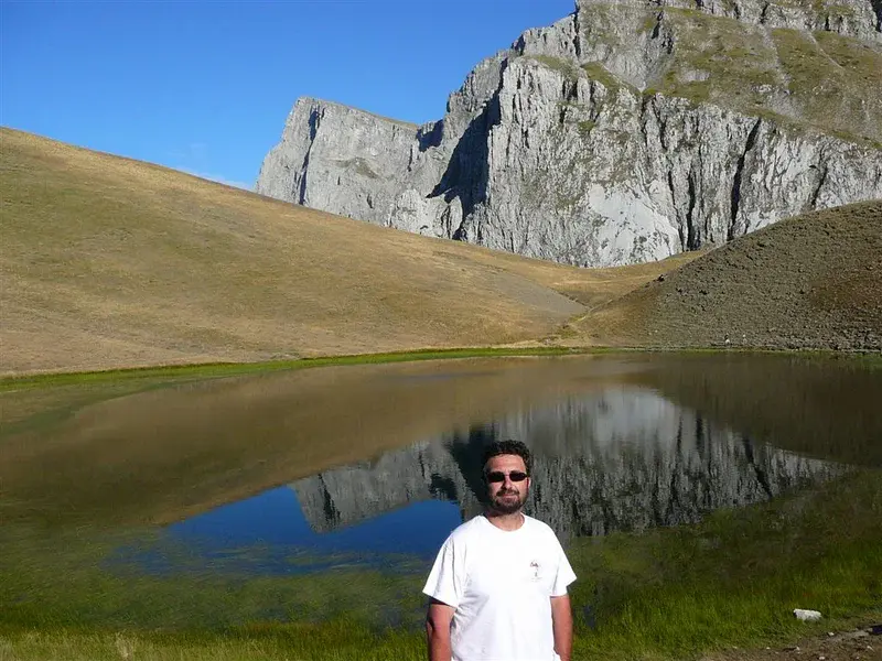 Alpine Lake of the Pindos Mountain Range