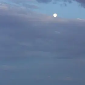 Moonrise over Monument Valley, Arizona