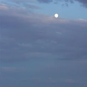 Moonrise over Monument Valley, Arizona