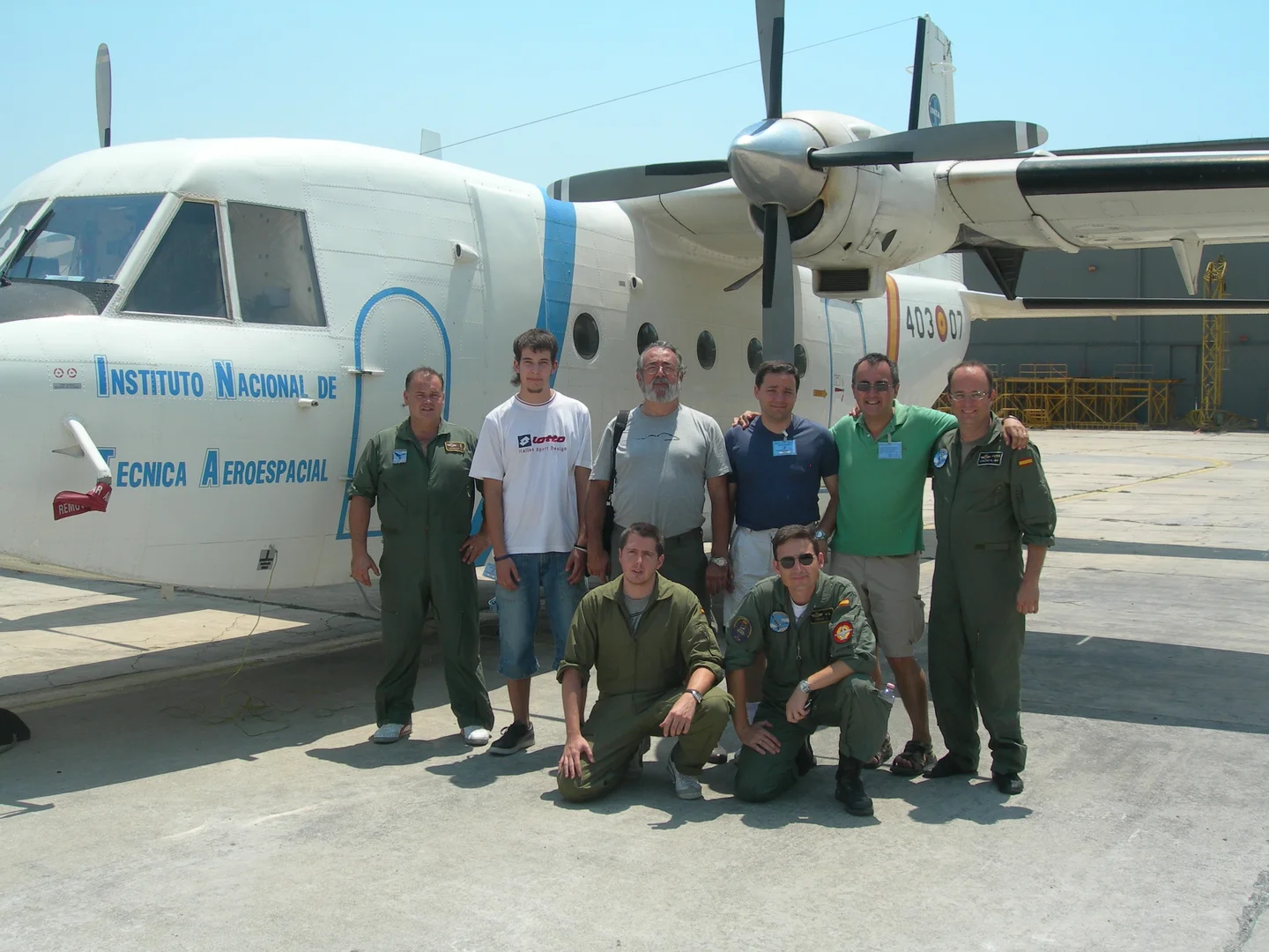 INTA aircraft