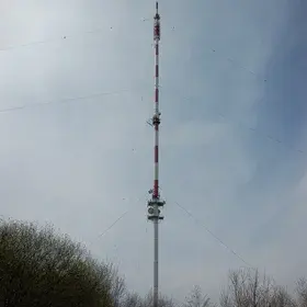 Trainou monitoring station, tall tower