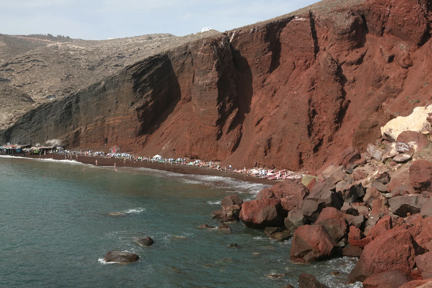 Santorini The Red Bay