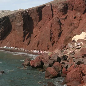 Santorini The Red Bay