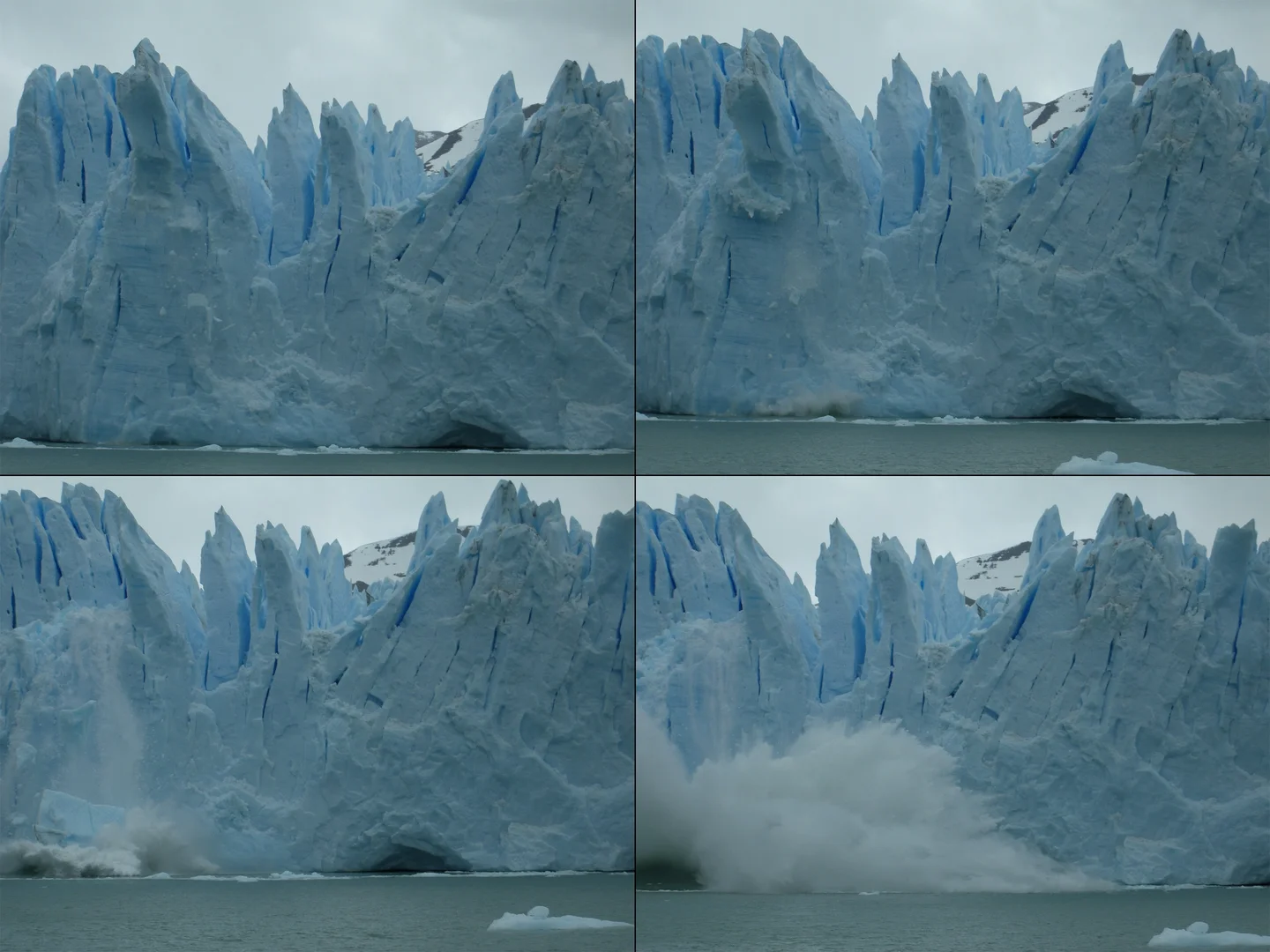 Glacier break