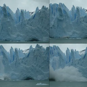 Glacier break