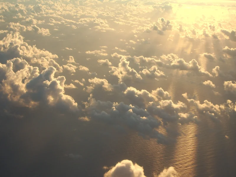 Shallow Cumulus at Sunrise