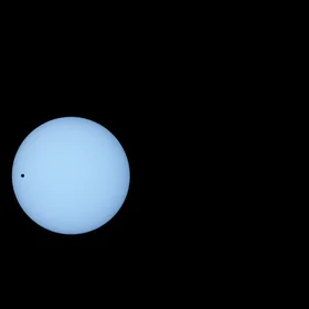 Transit of Venus across the Sun