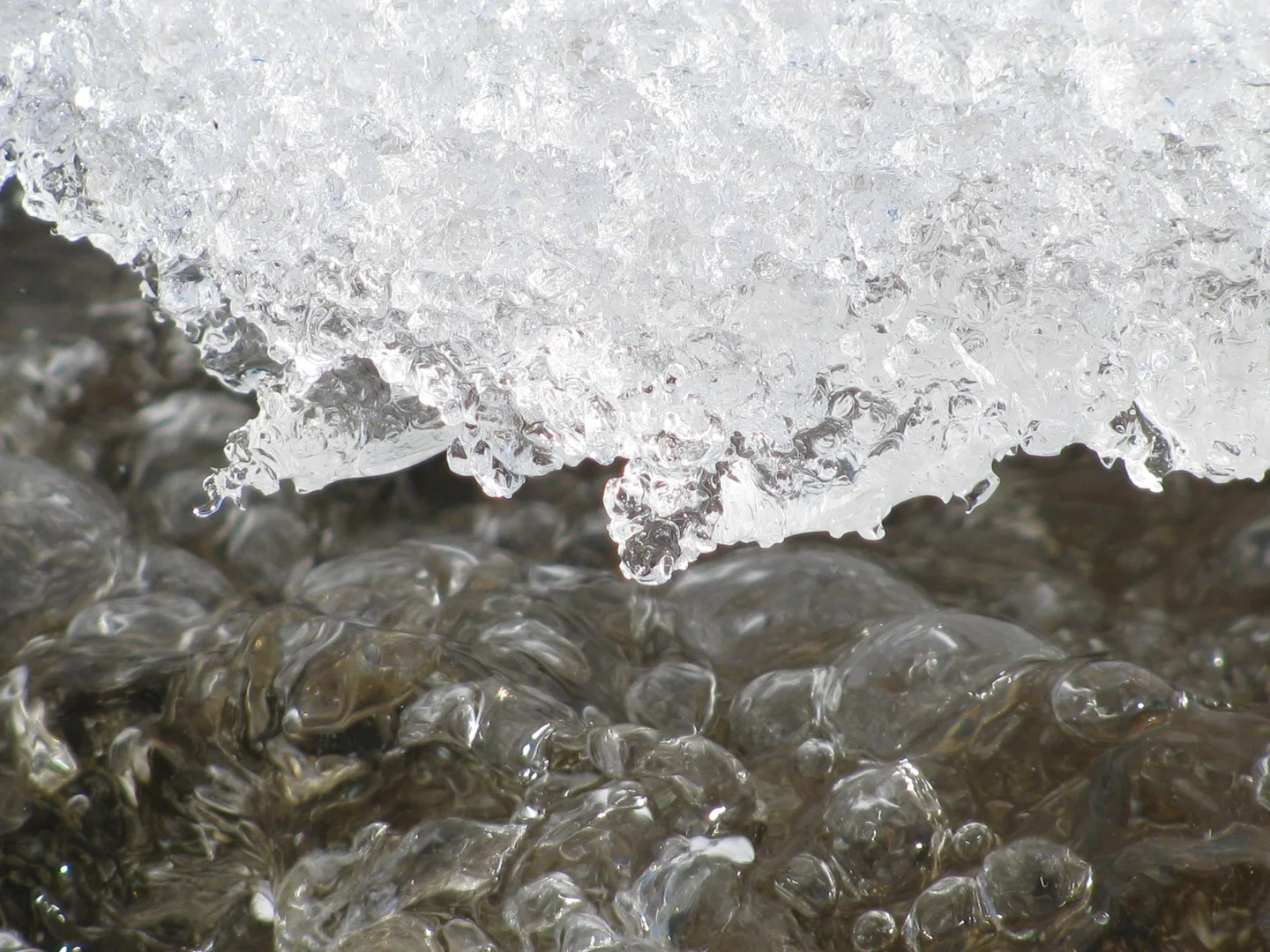 Transition from Ice to Water