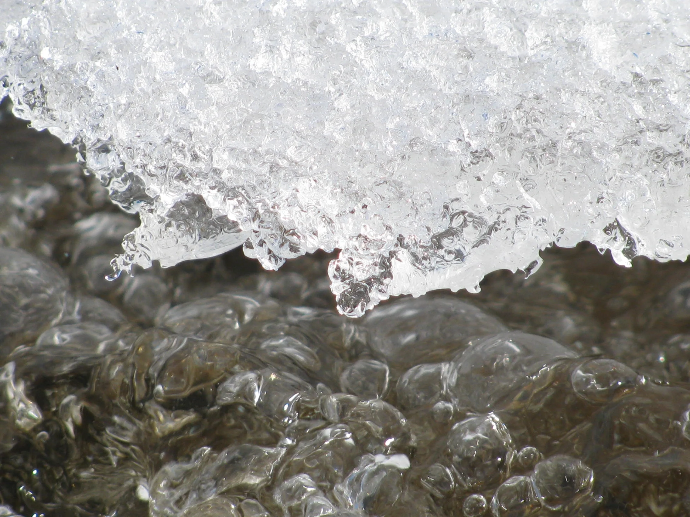 Transition from Ice to Water
