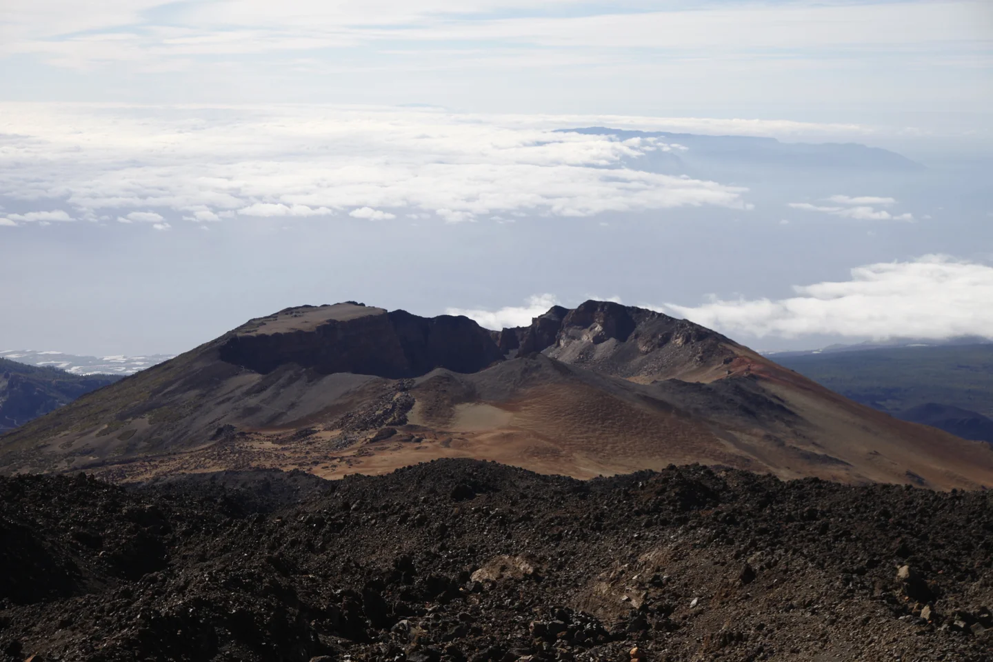 Pico Viejo crater