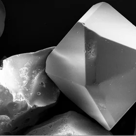 Titanomagnetite grain