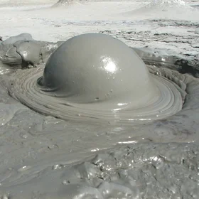 Muddy volcano2, Buzau County, Romania by Raluca-Mihaela Maftei