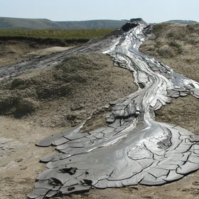 Muddy volcanoes1, Buzau county, Romania by Raluca-Mihaela Maftei