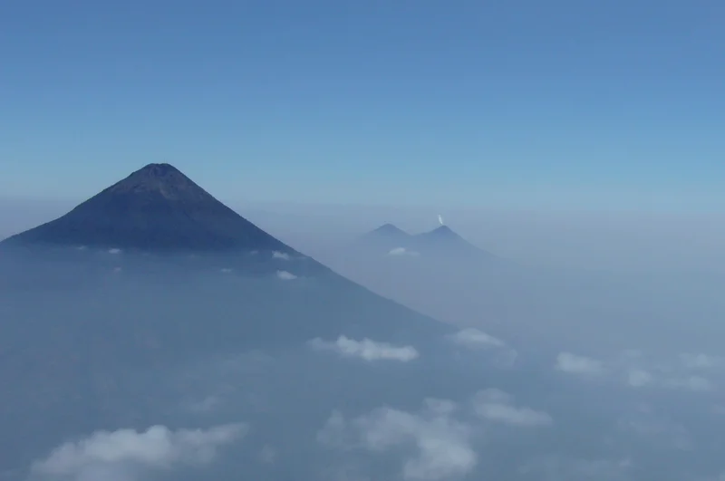 Eruption at a distance