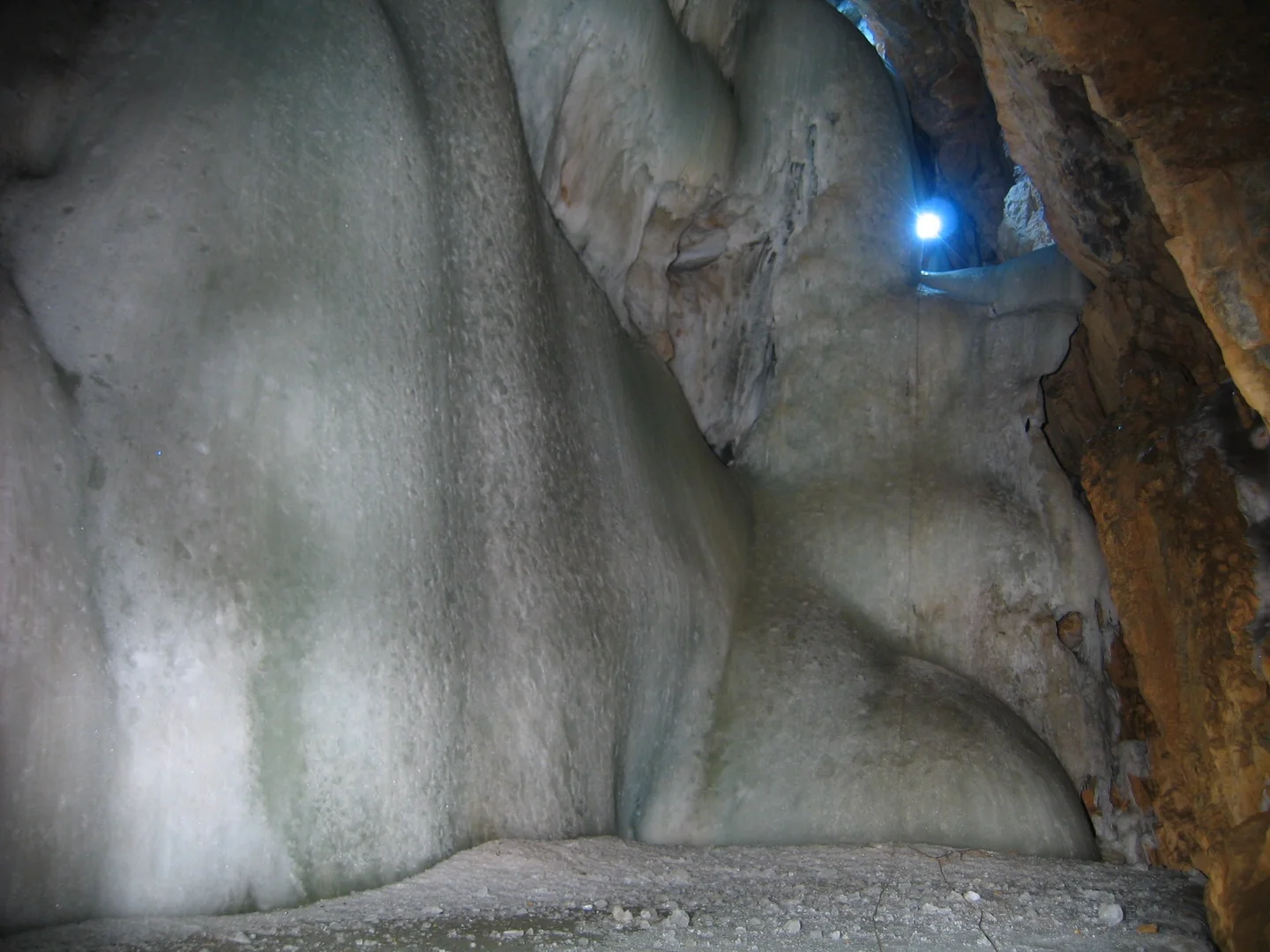 Wall of ice