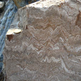 Folded augen gneisses