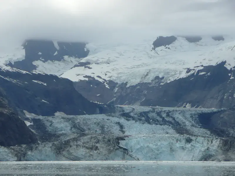 Melting glacier Alaska