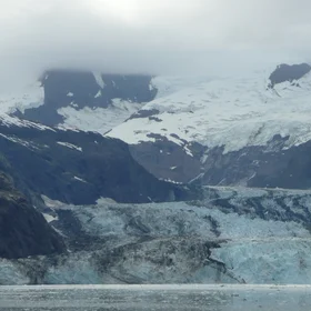 Melting glacier Alaska