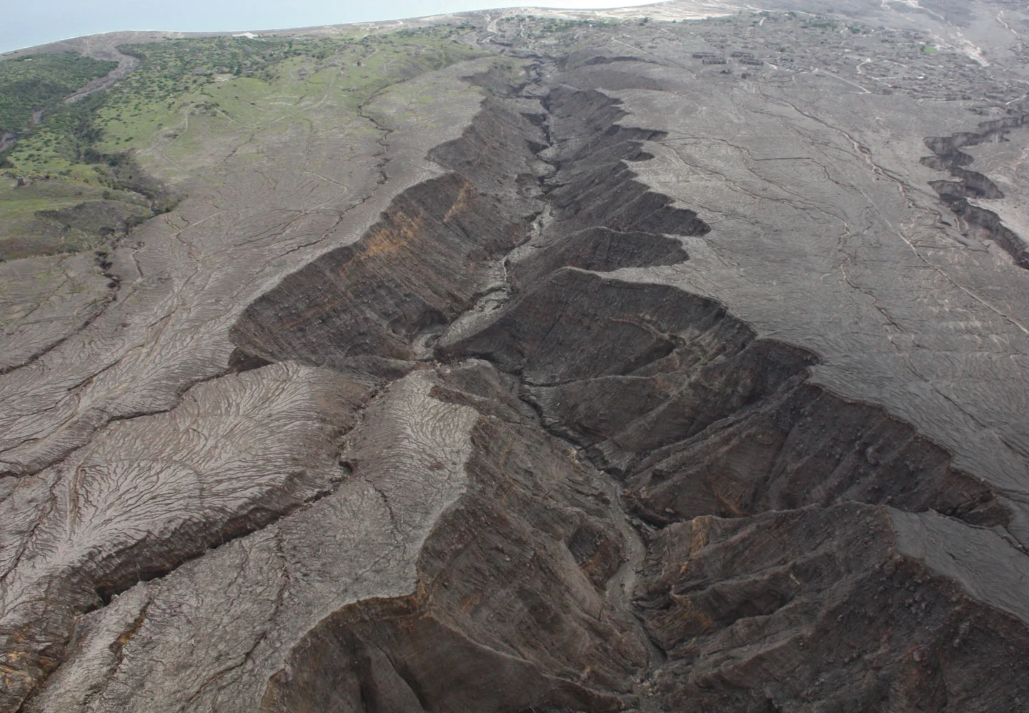 Soufriere Hills volcano pyroclastic deposits